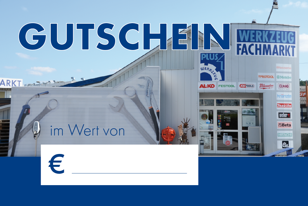 Werkzeugfachmarkt Gutscheine